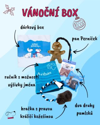 Viděli jste už, co obsahuje náš vánoční dárkový box? 👈 A dostupný je hned ve třech barevných variantách💙🩷🩶 Ve které barvě...