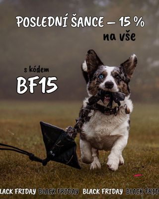 Pozor, pozor – zbývají poslední 2 dny! ⏳🖤 JEN DO 2.12.! Black Friday u Pískacích potvůrek se blíží ke konci a s ním i 15%...
