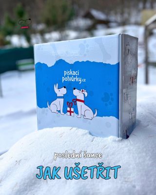 Protože sleva na Vánoční boxy platí už jen do zítra, 25.11. ! 🤯 Připrav se na Vánoce, potěš pejska a ušetři🎄🎁🐾...