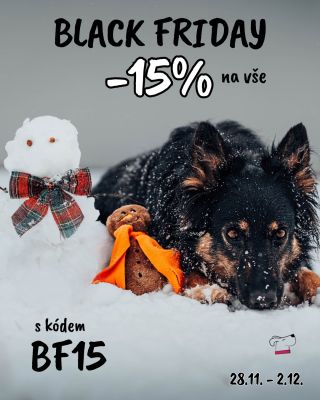 Je to tady! 🖤🎉 Black Friday u Pískacích potvůrek oficiálně startuje – a vy si můžete užít 15% slevu na celý sortiment....